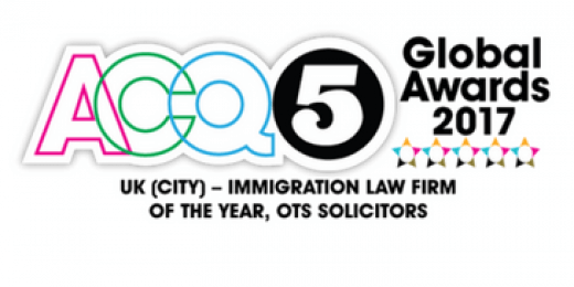 OTS Named Immigration Law Firm Of The Year