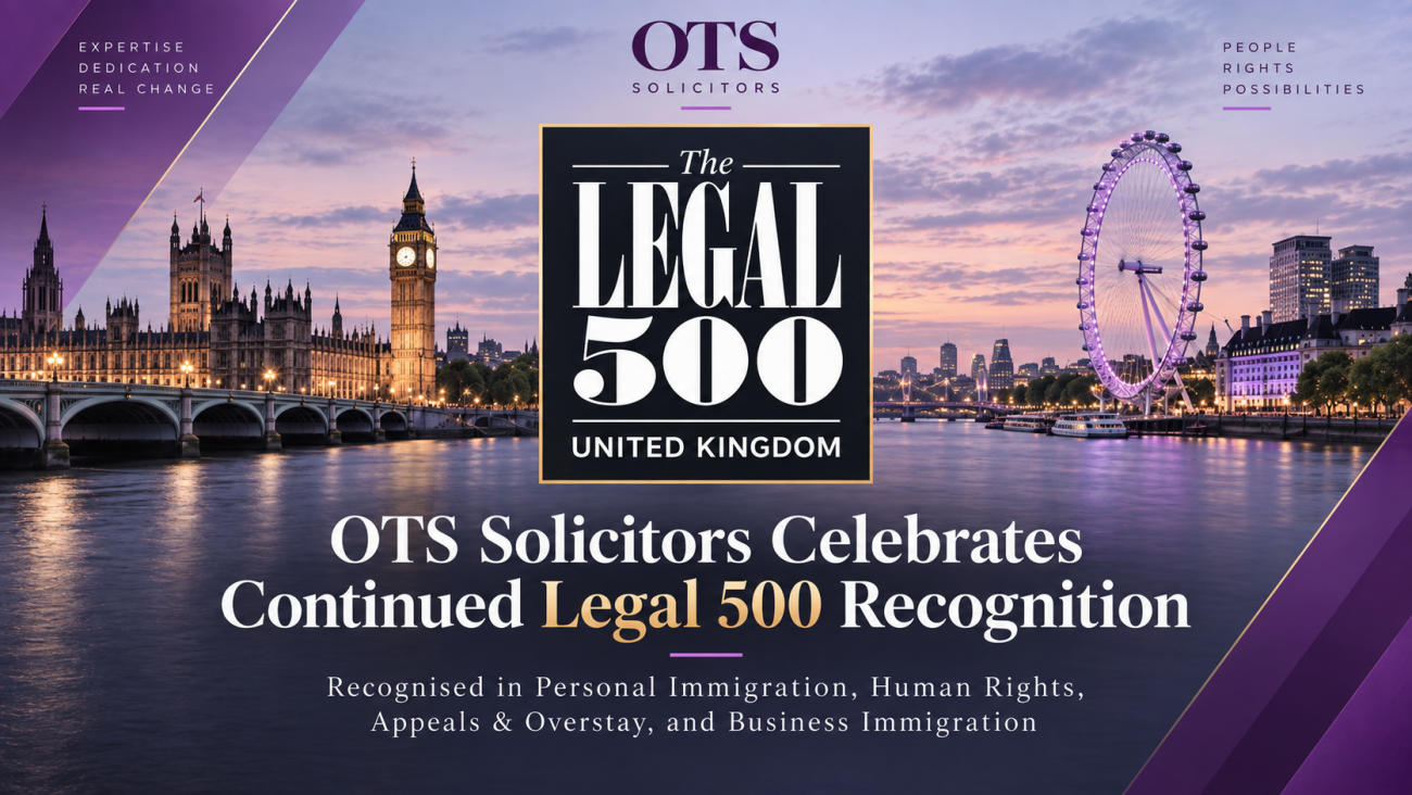 OTS Solicitors Celebrates Continued Legal 500 Recognition and a Landmark Year of Growth