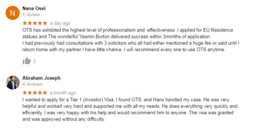 Reviews & Testimonials From Our Clients